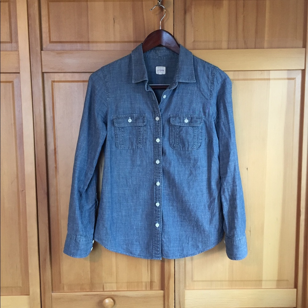 J. Crew Factory Chambray Shirt